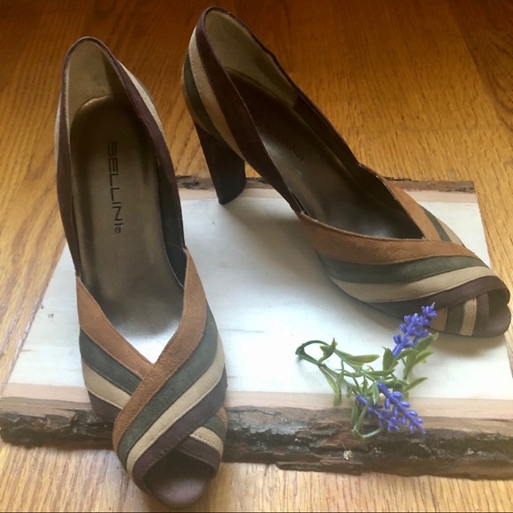 Bellini Shoes - NWOT Bellini Suede Heels